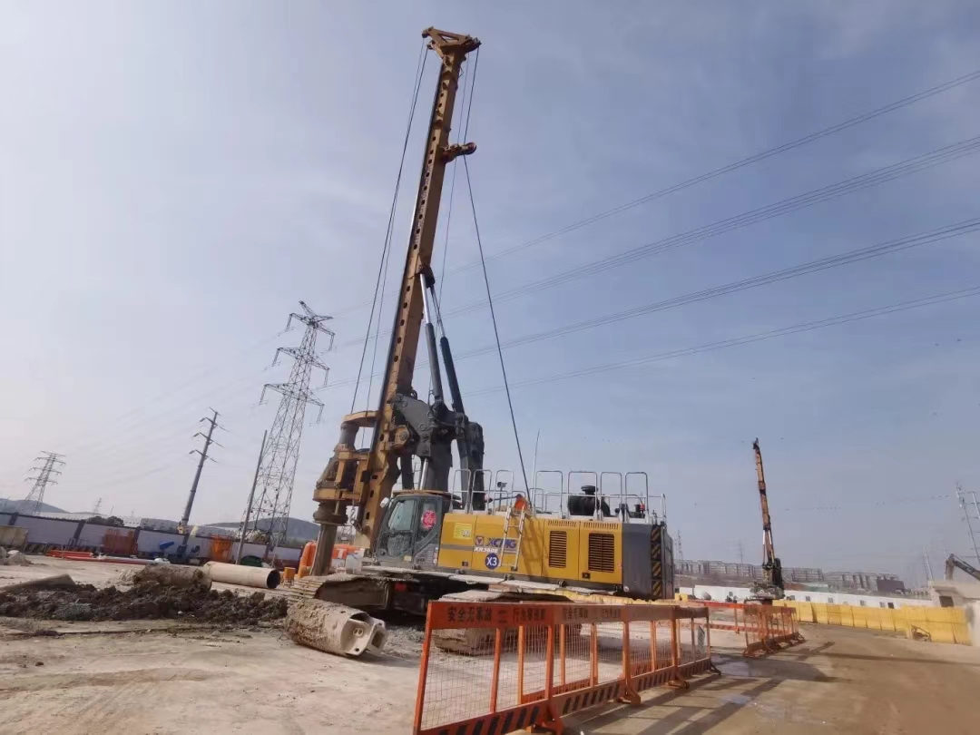我的地盤我承包！徐工旋挖鉆機助建徐州地鐵站