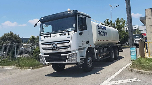 20余臺徐工灑水車再出海！這一站—>非洲塞內加爾