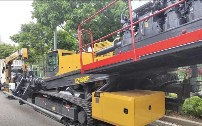 徐工水平定向鉆機高效助力廈門補水工程建設！