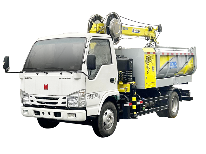 挖掏式管道疏通車