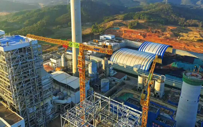 火電建設首選！徐工雙塔提速國家電投2x1000MW機組擴建