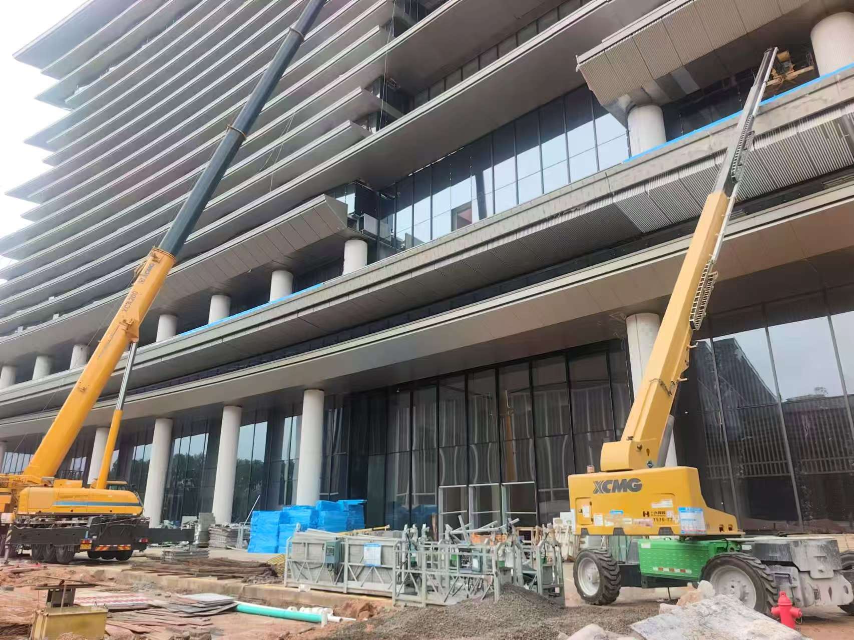 從“二維”到“三維”，徐工高機(jī)破解異形高空施工難題