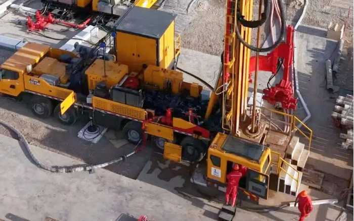攻堅戈壁石油鉆探！徐工車載深井鉆機提速西北油氣高效施工