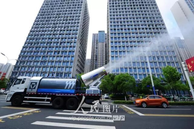 清涼啟動！徐工霧炮車魅力指數100分！