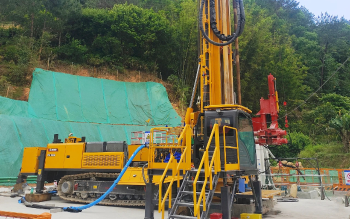 徐工深井鉆機集群出戰，打通粵西“水動脈”！